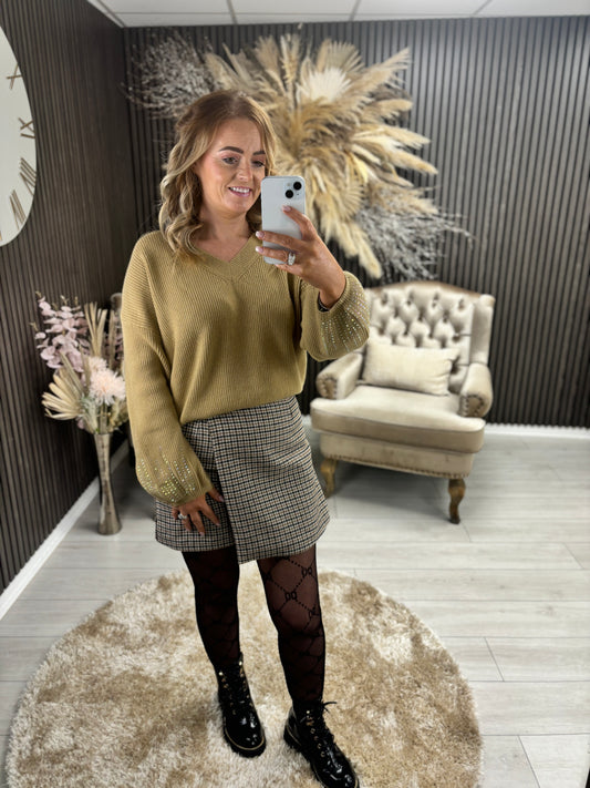 ELLA JUMPER - MUSTARD