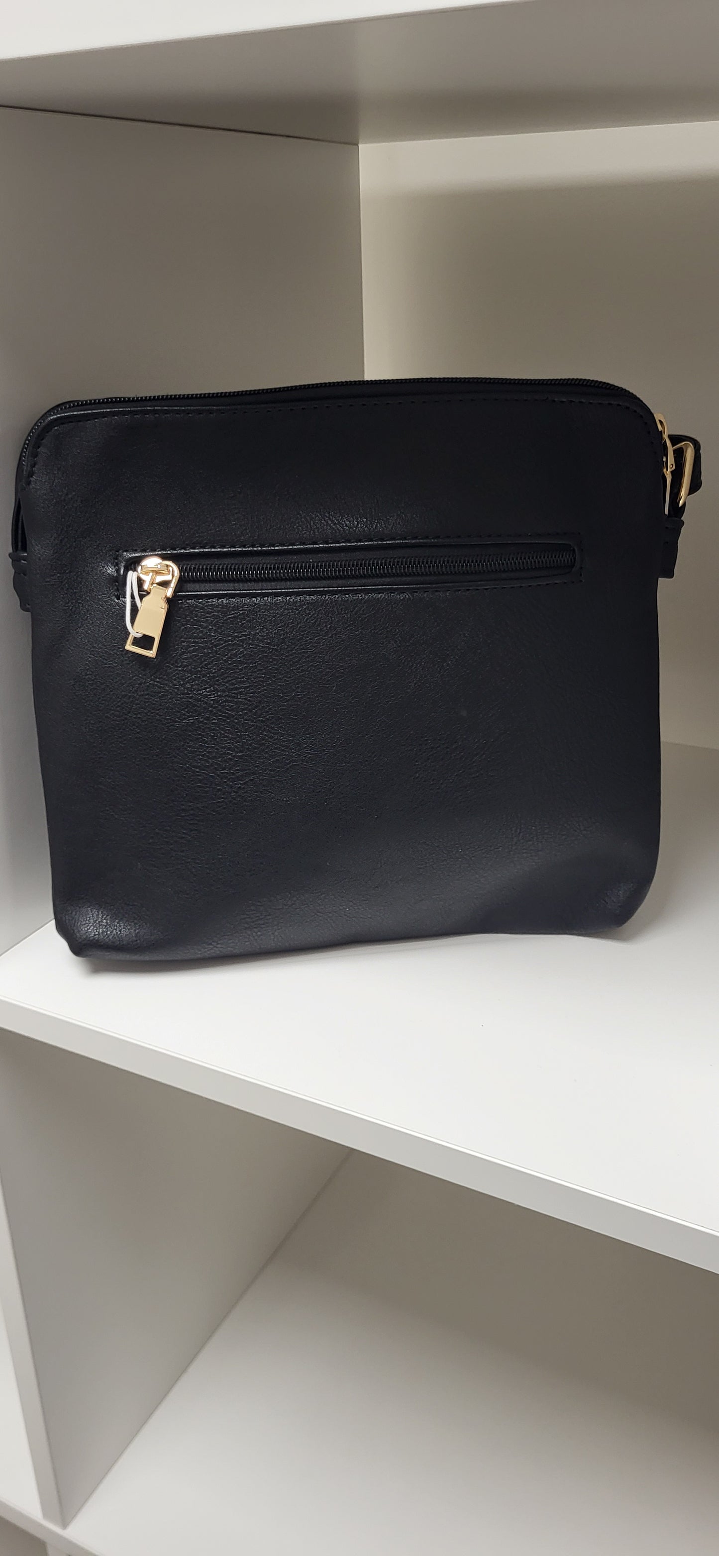 KEEVA CROSSBODY BAG - BLACK