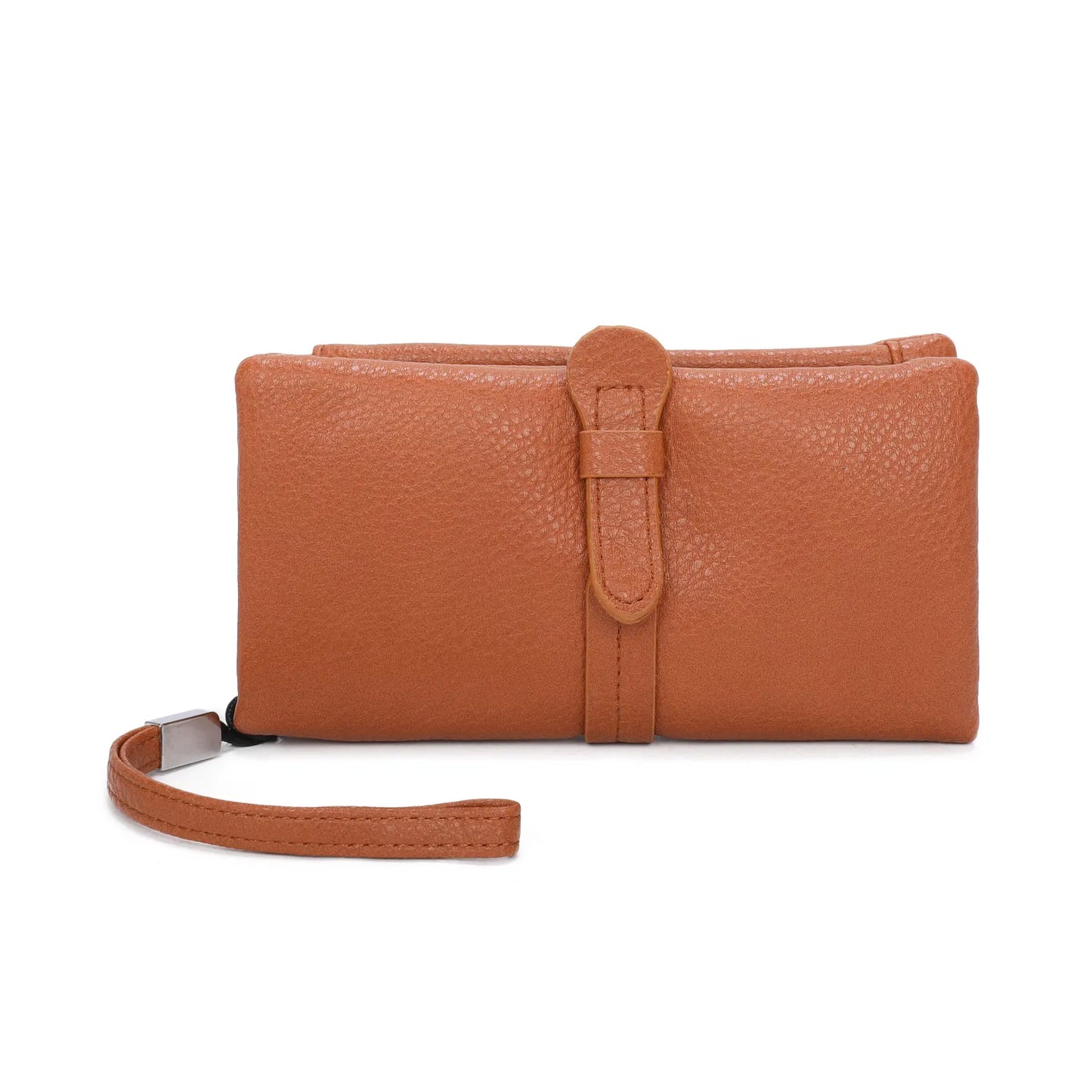 REBECCA WRISTLET PURSE - TAN