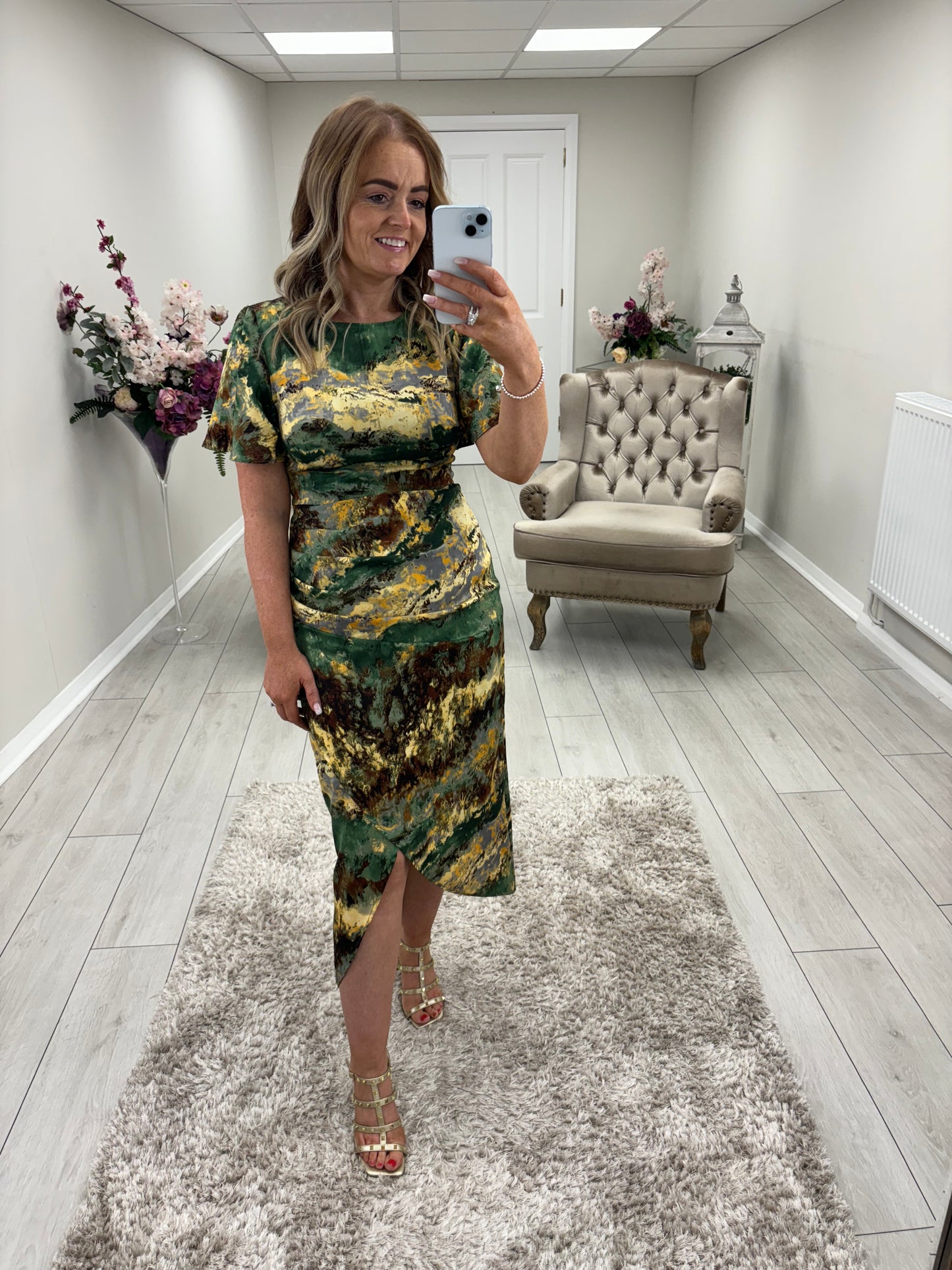 LUCIA DRESS - GREEN