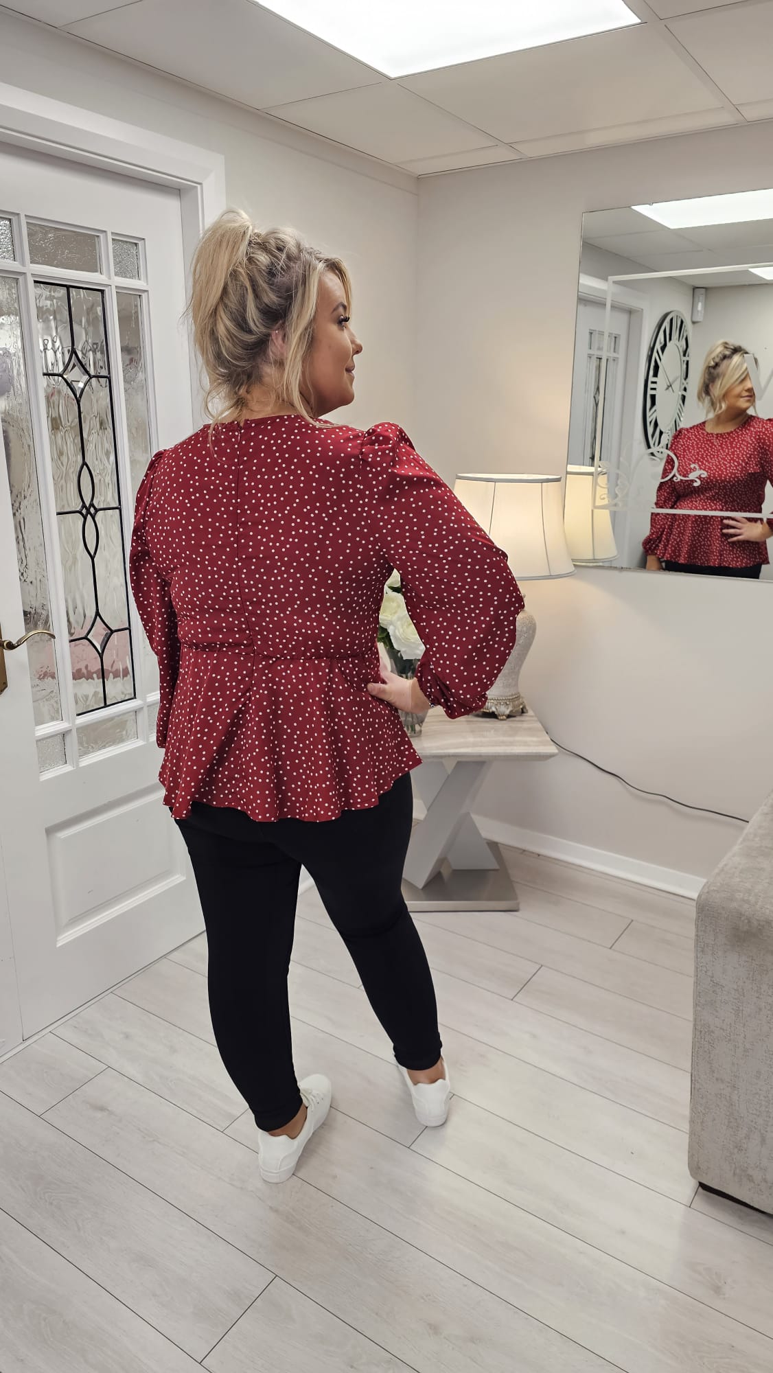 LEANNA TOP - RED