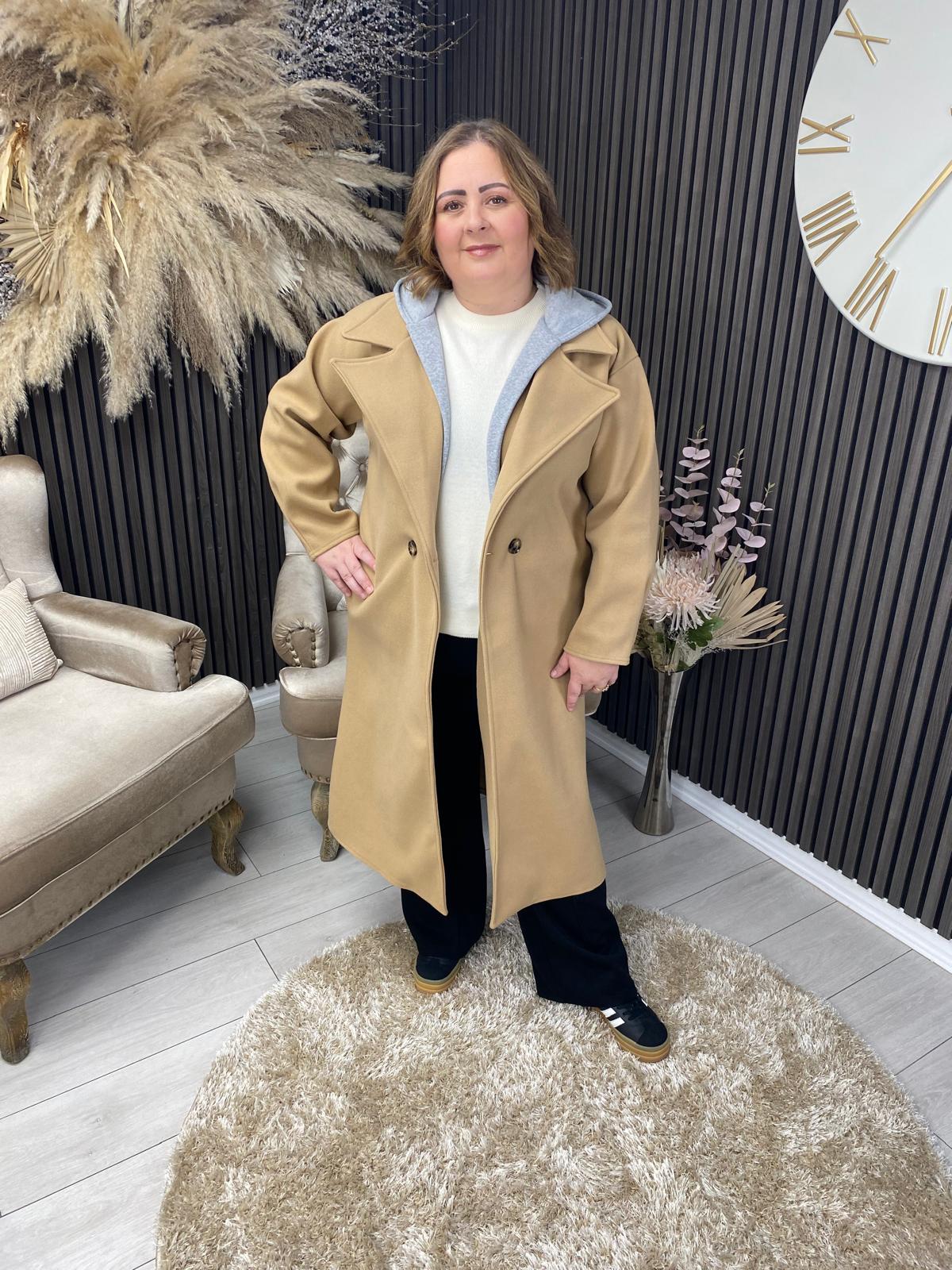 ALEXA COAT CAMEL