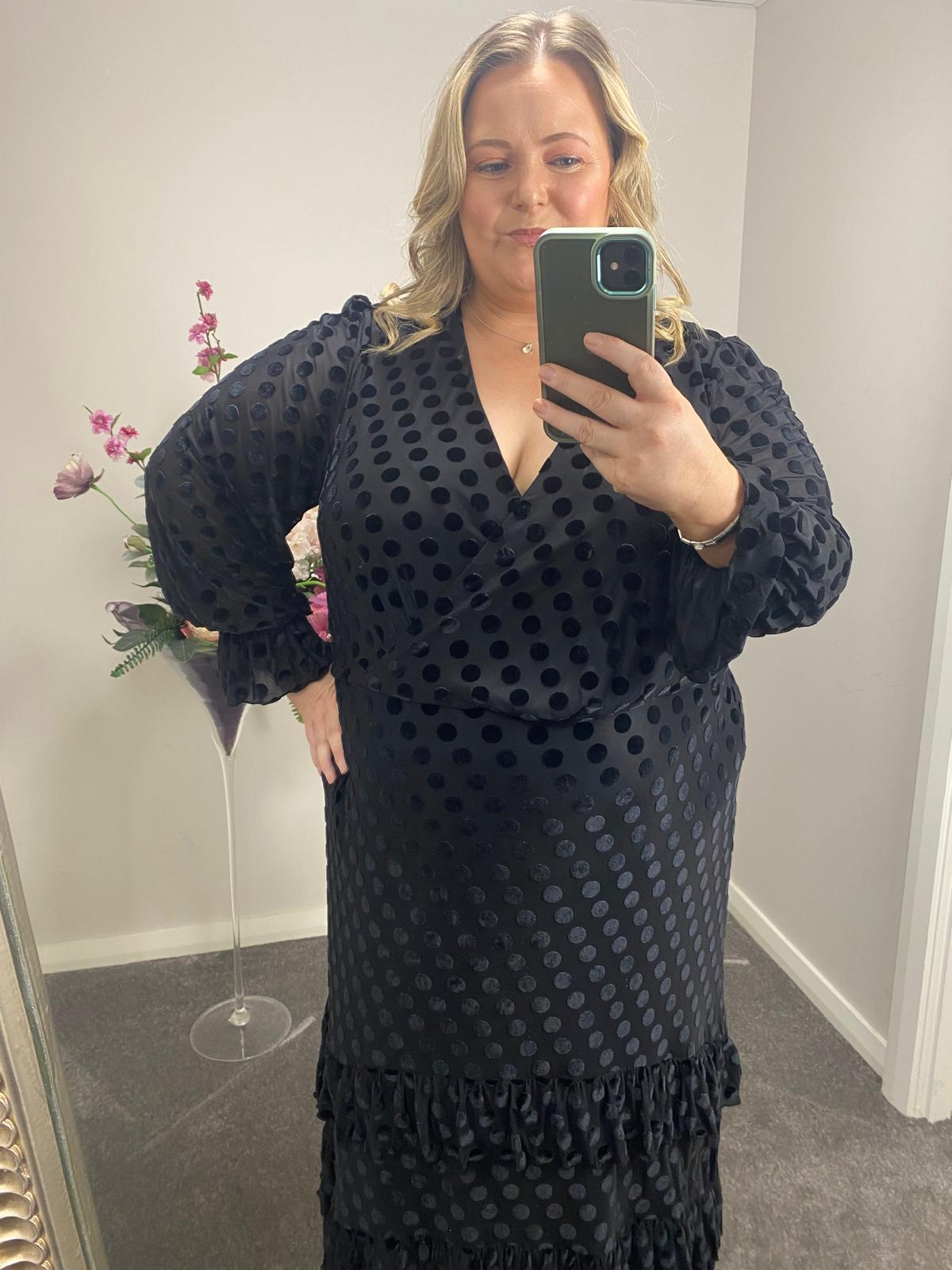 EDNA DRESS - POLKA DOT