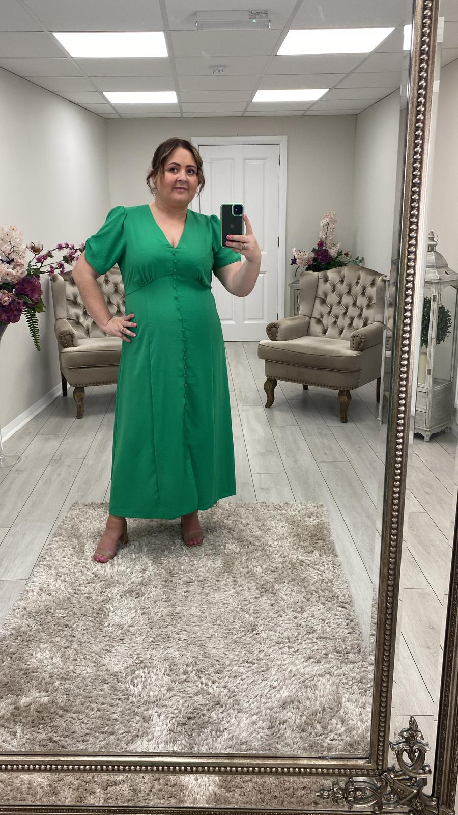 MERYL DRESS - GREEN