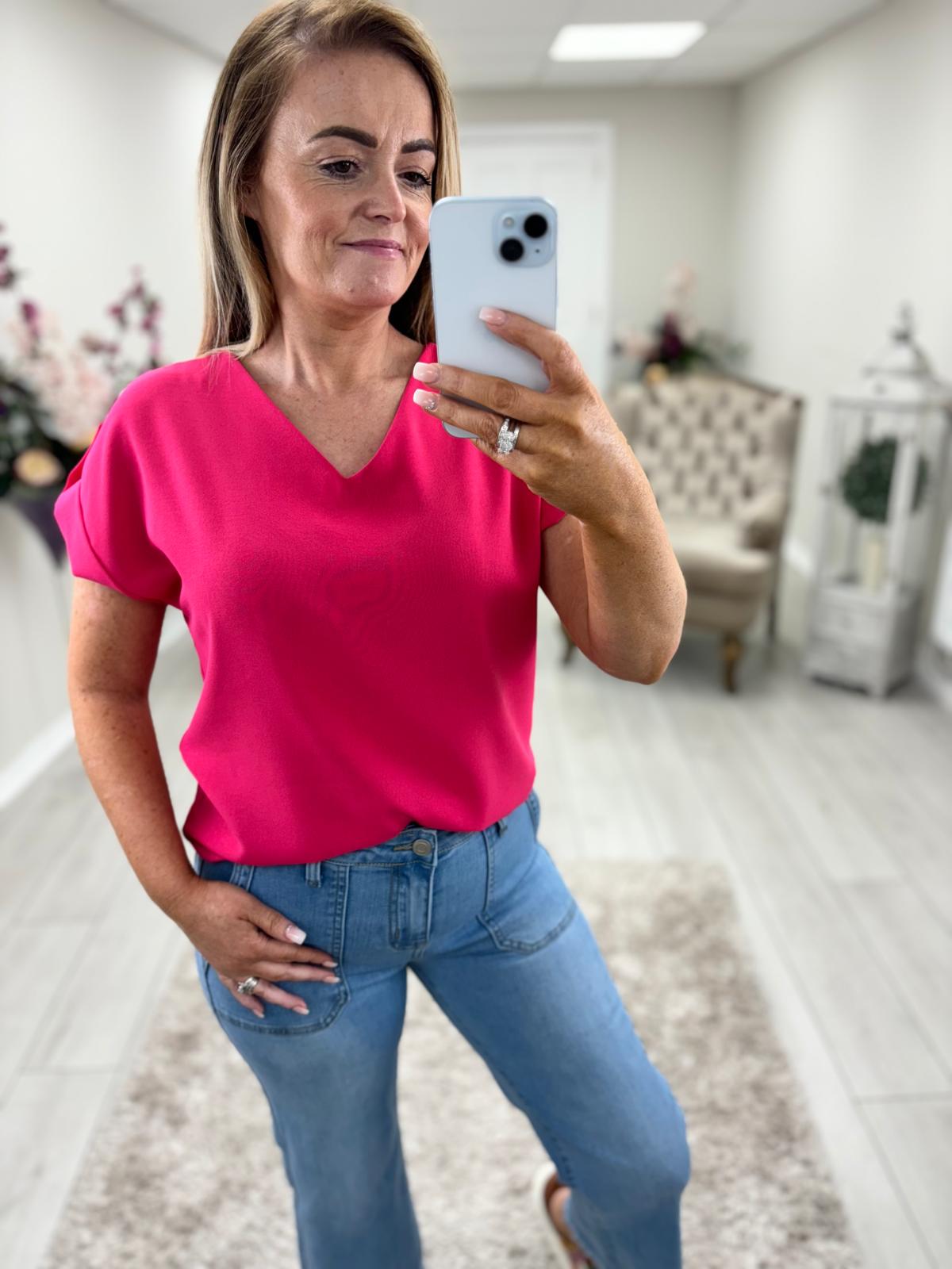 FRANCES TOP - PINK