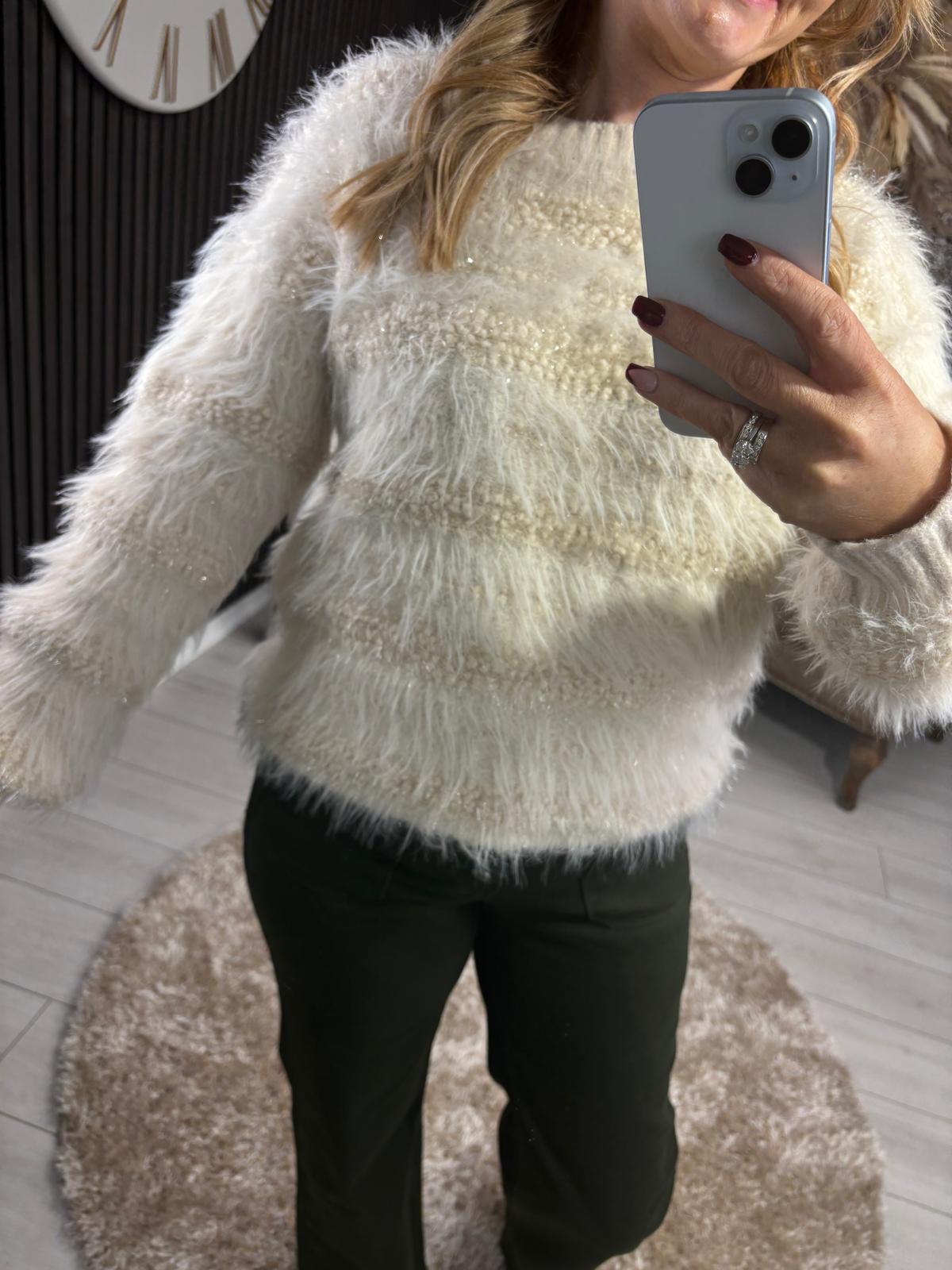 BRIELLE JUMPER - CREAM