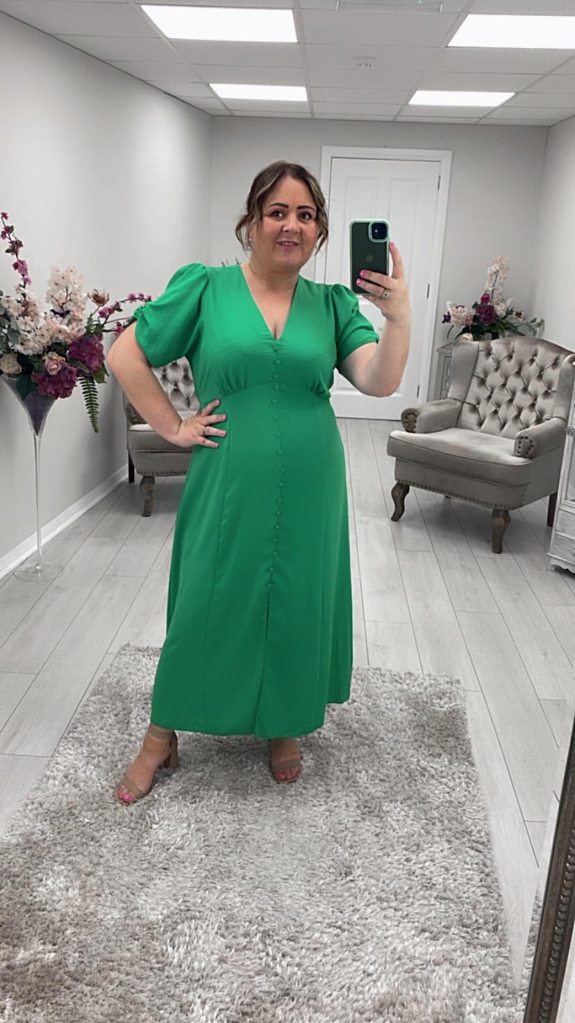 MERYL DRESS - GREEN