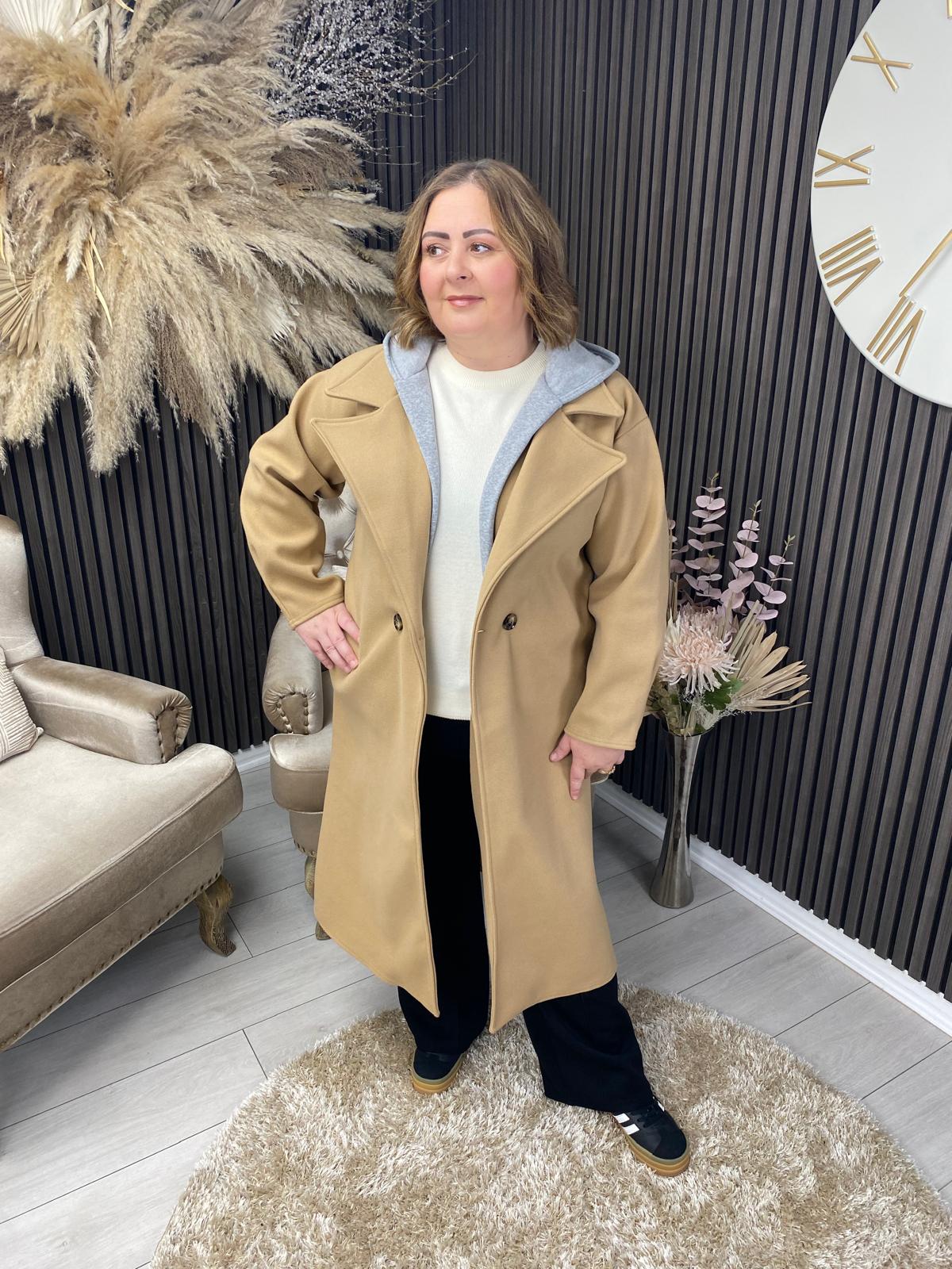 ALEXA COAT CAMEL