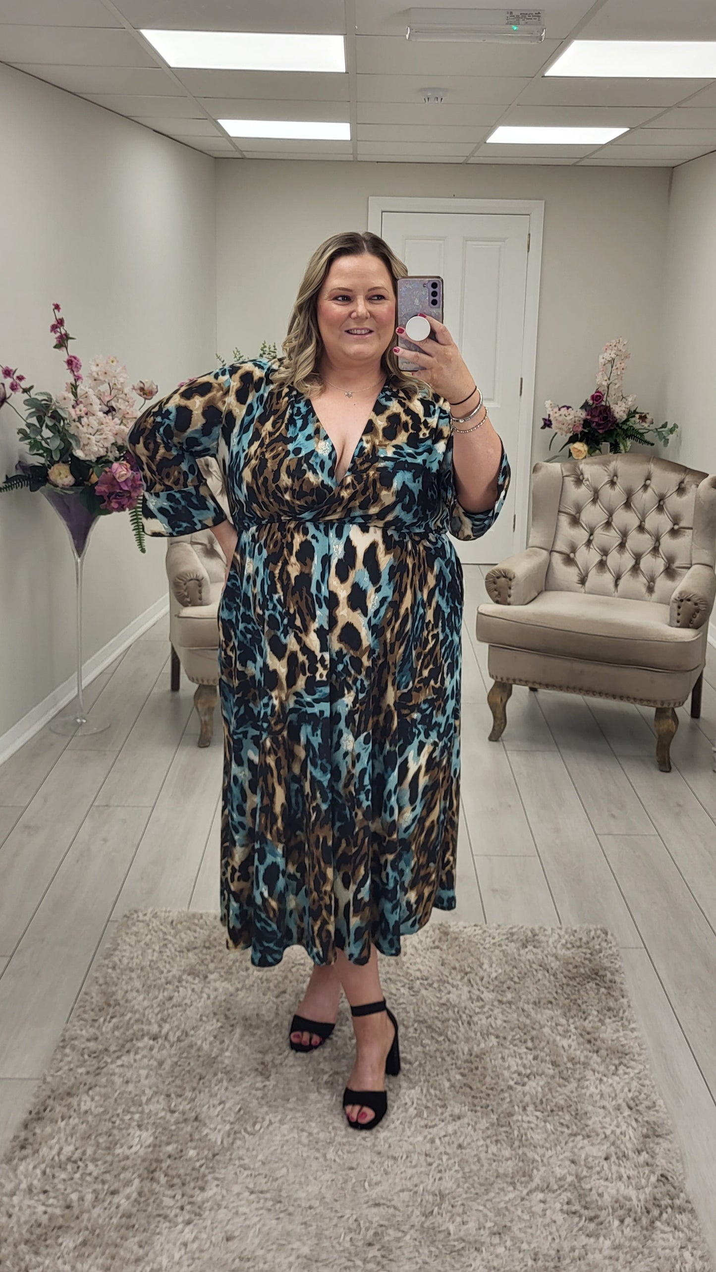 MARLENE DRESS - ANIMAL PRINT