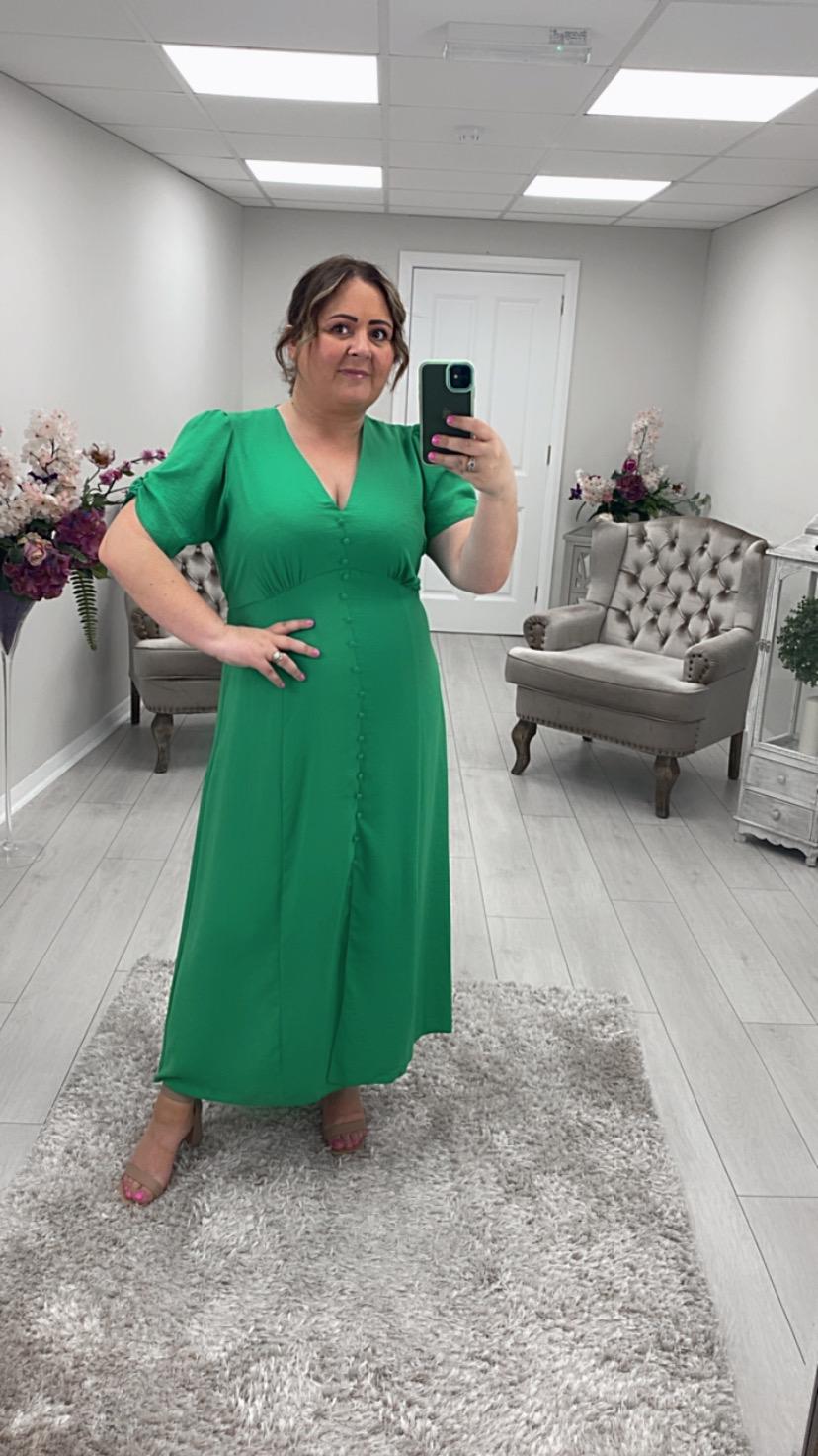 MERYL DRESS - GREEN