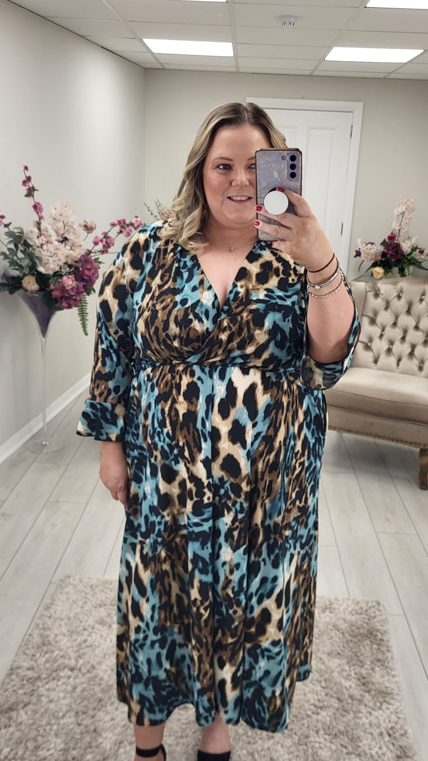 MARLENE DRESS - ANIMAL PRINT