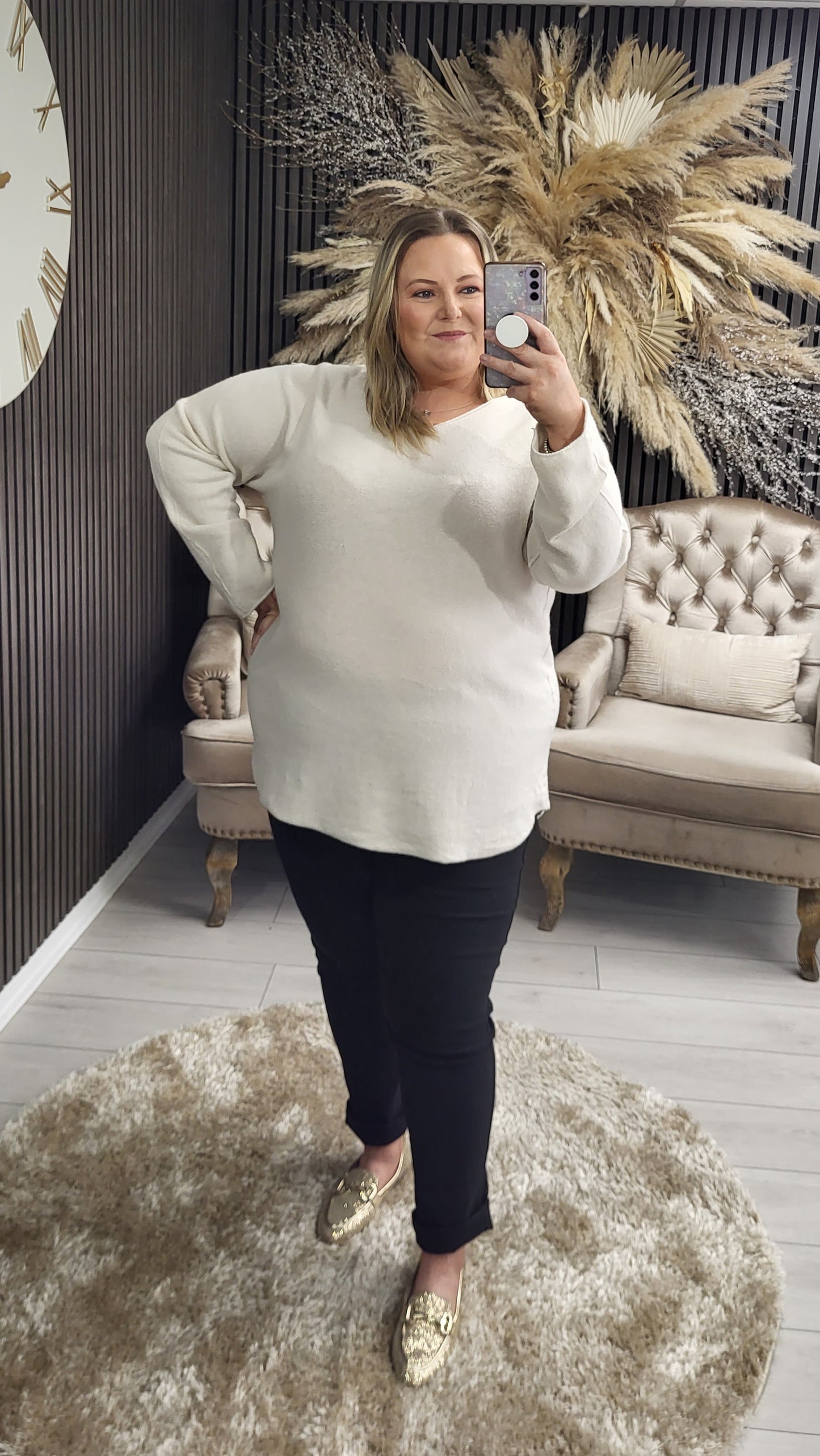 CHLOE JUMPER - BEIGE