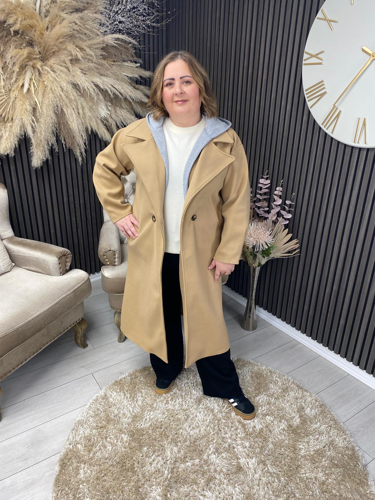 ALEXA COAT CAMEL